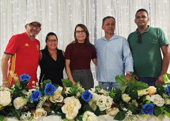 Fabiana e Nelson Gomes prestigiam posse da nova diretoria da SAB da Bela Vista