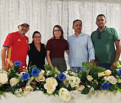 Fabiana e Nelson Gomes prestigiam posse da nova diretoria da SAB da Bela Vista Fabiana e Nelson Gomes prestigiam posse da nova diretoria da SAB da Bela Vista