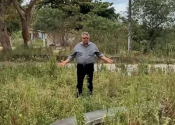Vereador Pimentel Filho cobra reforma e limpeza da Pracinha do Amor, no bairro São Januário