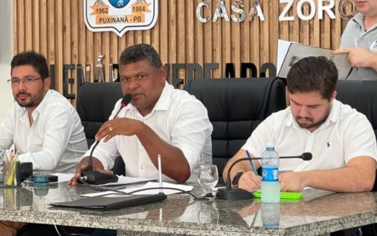 Presidente da Câmara de Puxinanã destaca produtividade do Legislativo em 2025