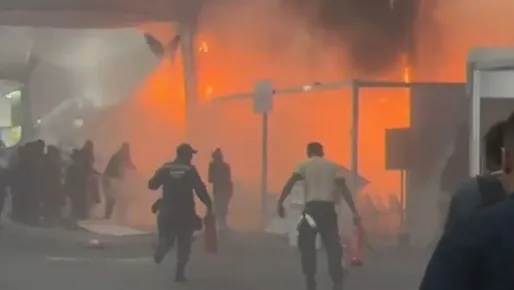 Esculhambação total: Incêndio atinge pavilhão que recebe a COP30, em Belém; área é evacuada Esculhambação total: Incêndio atinge pavilhão que recebe a COP30, em Belém; área é evacuada