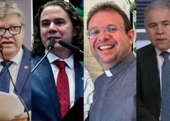 Pesquisa indica João Azevêdo e Veneziano Vital do Rêgo na liderança da disputa pelo Senado na Paraíba