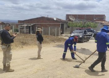 Cagepa realiza operação com polícias contra furto de água e encontra mais de 40 “gatos”