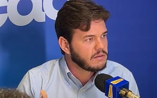 Bruno Cunha Lima rebate rumores sobre participação da esposa como vice na chapa de Efraim Filho: “Especulações”