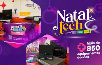 SECTI encerra campanha Natal Tech com mais de 850 equipamentos doados em Campina Grande