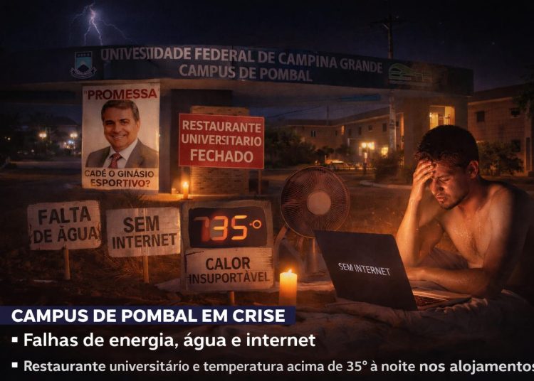 Estudantes denunciam precariedade estrutural e abandono na UFCG – Campus de Pombal Estudantes denunciam precariedade estrutural e abandono na UFCG – Campus de Pombal