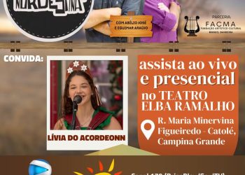 Programa Terra Nordestina estreia plateia no Teatro Elba Ramalho com forró ao vivo