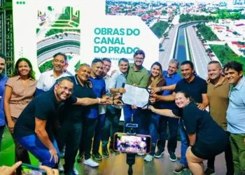 Plínio Gomes destaca importância da obra do Canal do Prado e elogia gestão de Bruno Cunha Lima