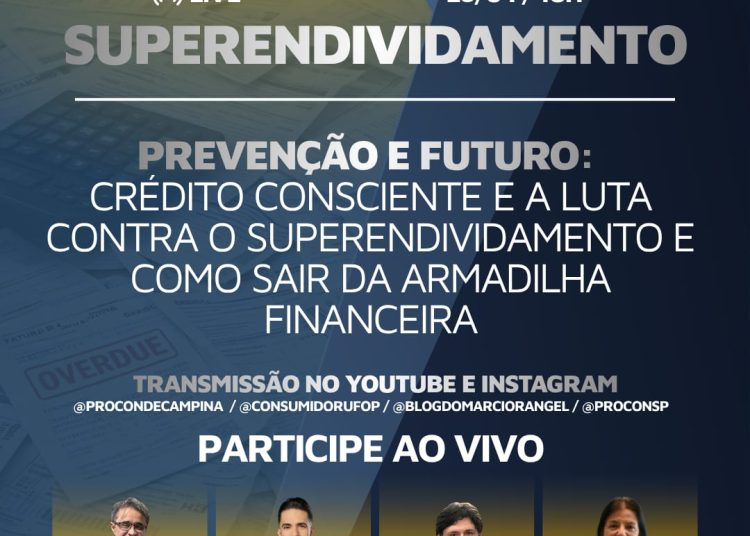Procon-CG intensifica combate ao superendividamento com live e novas ações de apoio ao consumidor
