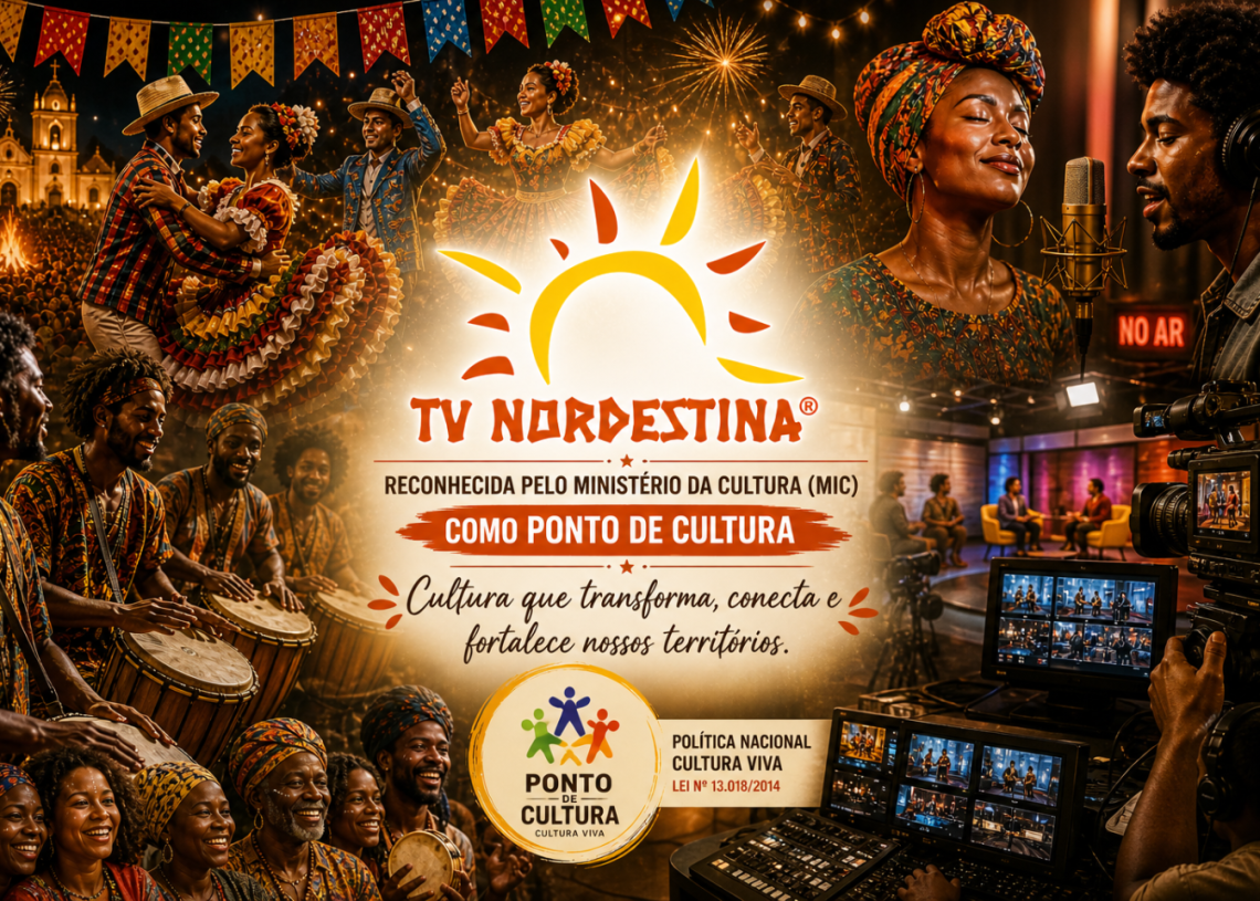 RECONHECIMENTO OFICIAL. “TV Nordestina passa a integrar a rede nacional de Pontos de Cultura”