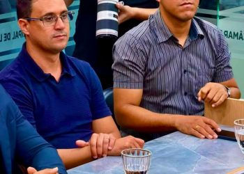 Prefeito e vice de Areial participam da assinatura da ordem de serviço para ampliação da BR-104 e destaca impacto para a Borborema