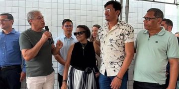 Presidente da Câmara de Areial, Ronaldo de Souza, destaca investimentos em educação e esporte durante inaugurações