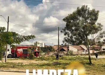 Solicitação de Severino da Prestação é atendida e Sesuma realiza limpeza na Avenida Juscelino Kubitschek