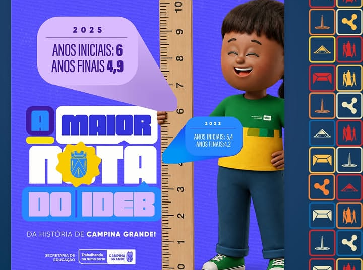 Severino da Prestação participa de comemoração pelos resultados do IDEB da educação de Campina Grande