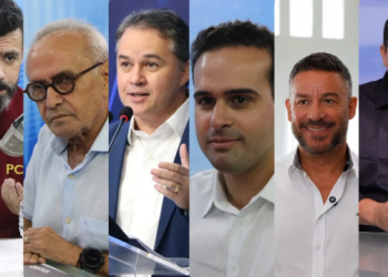 Paraíba conta com seis candidatos a governador nas eleições 2026, mas só três podem participar dos debates