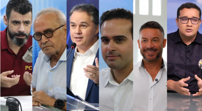 Paraíba conta com seis candidatos a governador nas eleições 2026, mas só três podem participar dos debates Paraíba conta com seis candidatos a governador nas eleições 2026, mas só três podem participar dos debates