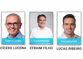 Patrimônios declarados por candidatos ao Governo da Paraíba têm diferença superior a 7 mil vezes