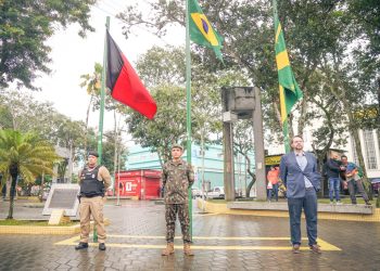 Hasteamento das bandeiras abrirá a Semana da Pátria, em celebração ao 7 de Setembro