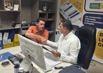 Luciano Breno recebe Galego do Leite e discute expansão do Procon para comunidades da zona rural