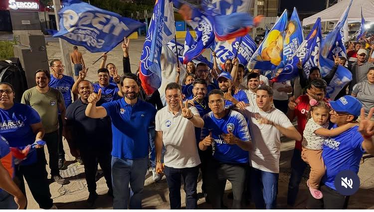 Márcio da Eletropolo destaca força das campanhas de João Paulo Segundo e Murilo Galdino e mobilização da militância Márcio da Eletropolo destaca força das campanhas de João Paulo Segundo e Murilo Galdino e mobilização da militância
